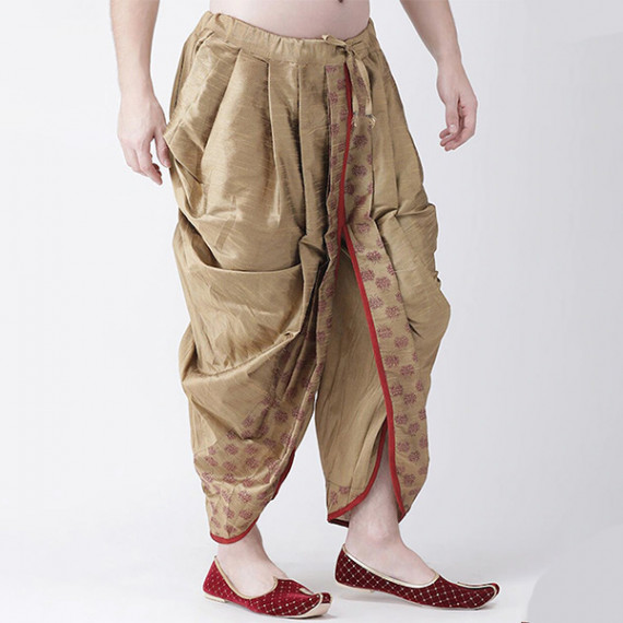 https://letshopz.com/products/men-beige-red-printed-dupion-silk-dhoti-pants