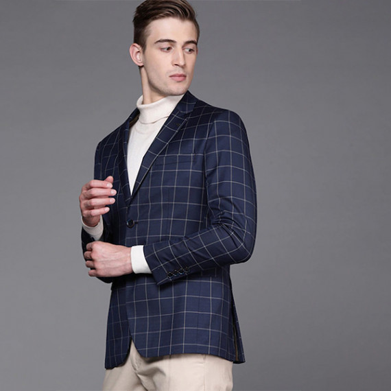 https://letshopz.com/products/men-navy-blue-beige-slim-fit-checked-single-breasted-smart-casual-blazer