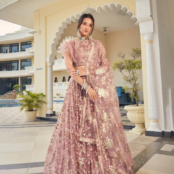 https://letshopz.com/products/peach-coloured-gold-toned-embellished-sequinned-semi-stitched-lehenga-unstitched-blouse-with