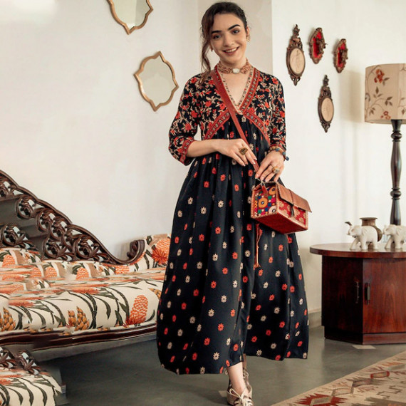 https://letshopz.com/products/black-orange-ethnic-motifs-printed-maxi-dress