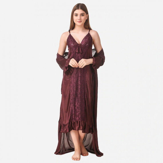 https://letshopz.com/products/brown-maxi-satin-solid-nightwear-set